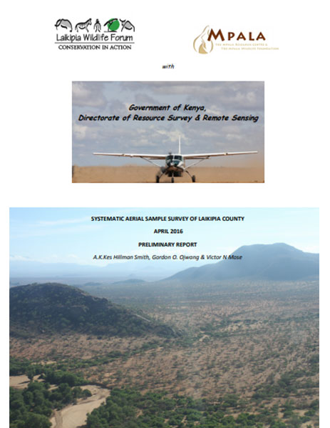 Systematic aerial sample survey of Laikipia County – April 2016